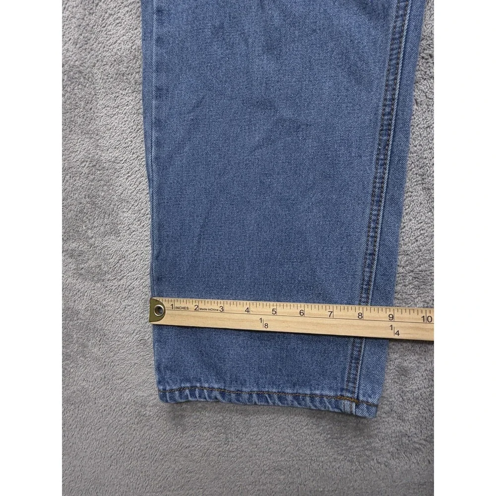 Covington Jeans Mens Measured 37x29 Blue‎ Denim Straight Leg Classic Zip Fly